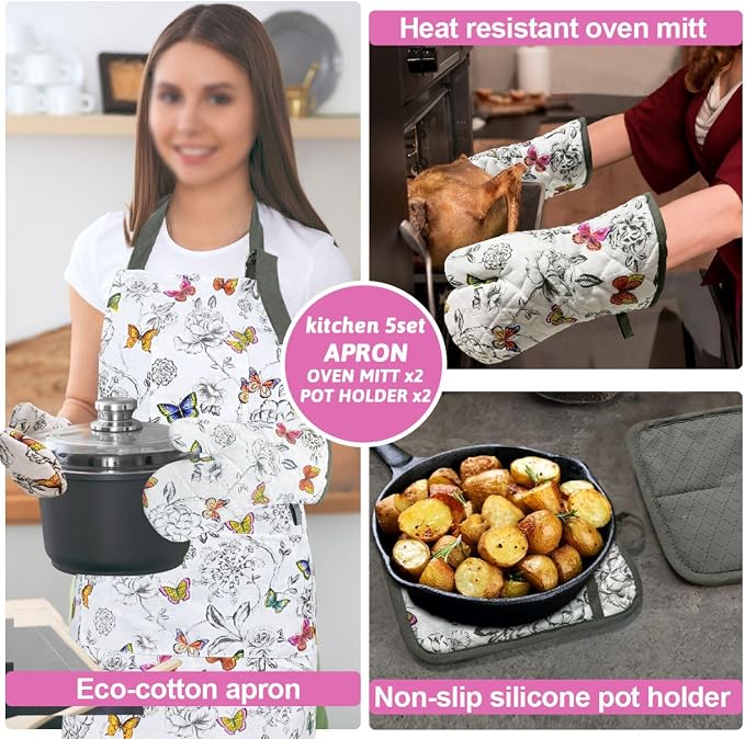 Alselo Oven Mitts and Pot Holders - Image 2
