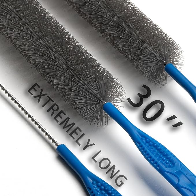 Refrigerator Coil Cleaning Brush，Sewer Set Brush Clog Remover, - Image 5