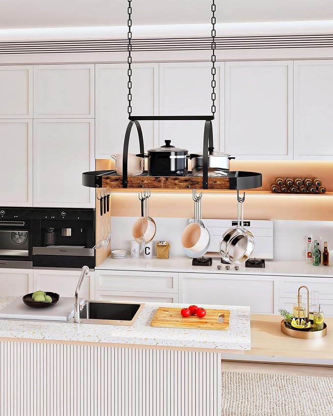 CHOEZON Hanging Pot Rack, Pot Hanger - Image 3