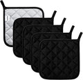 Pot Holders Cotton Made Machine Washable Heat Resistant Potholder, Pot Holder by Joyhalo