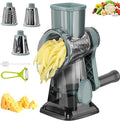 Cheese Grater with Handle, Vegetables and Fruits and Easy to Clean by Eleko+Meyar