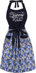 Cute Floral Aprons for Women by HYVOROS