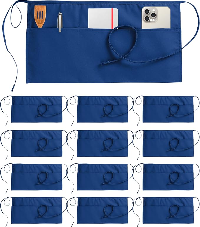 Utopia Wear 12 Pack Server Aprons by UTOPIAWEAR