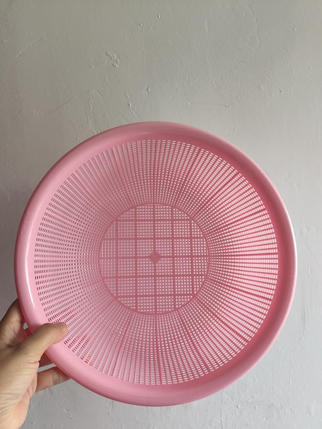 4 pcs Plastic Wash Basket Round Perforated Colander Wash Vegetables and Fruits - Image 4