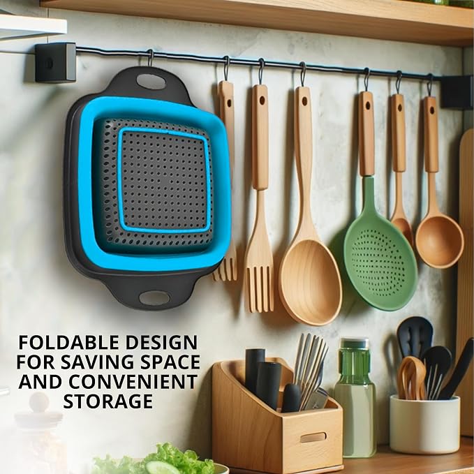 Square Collapsible Colander - Image 6