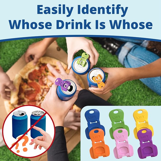 Complete Cover Easy Tab Opener New and Improved 12PK Beverage Barricade 2.0 by - Image 4