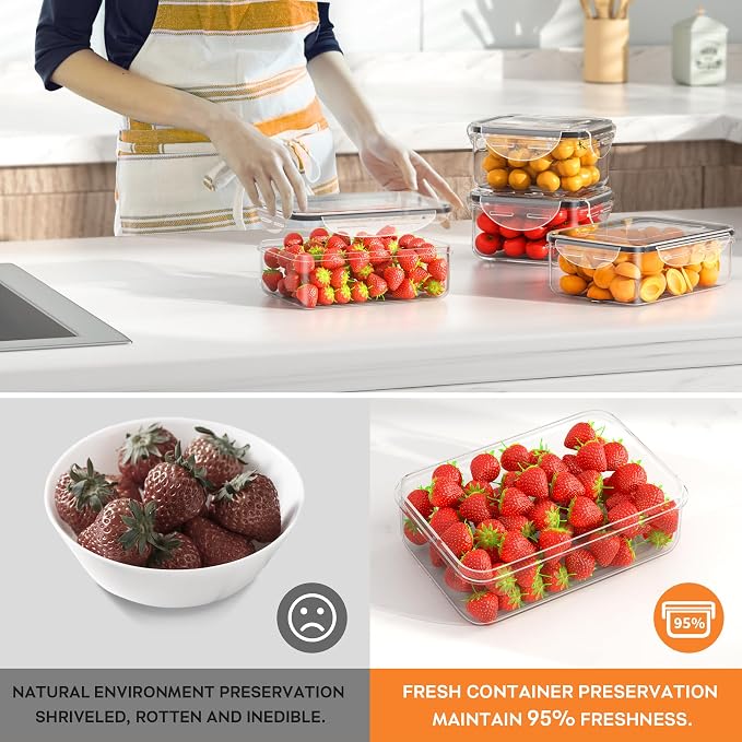 52 PCS Food Storage Containers - Image 6