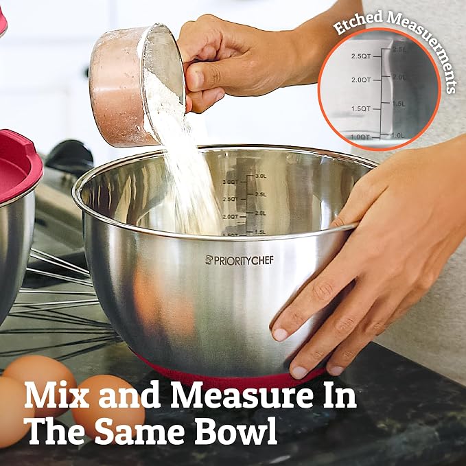 Priority Chef Premium Mixing Bowls - Image 7