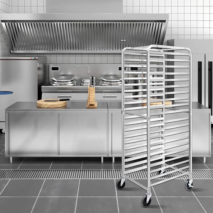 Bun Pan Rack, 20 Tier Bakery Rack - Image 7