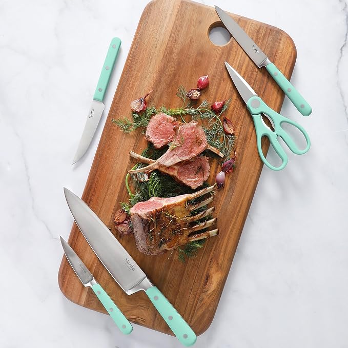 MARTHA STEWART Eastwalk 14 Piece High Carbon Stainless Steel Cutlery Knife - Image 6