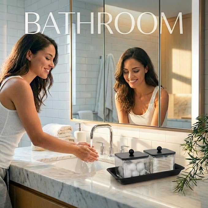 SheeChung Qtip Holder for Bathroom - Image 6
