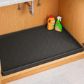 Jin&Bao Waterproof Under Sink Mat 31" x 22", Thick Silicone Mat Cabinet by Jin%26Bao