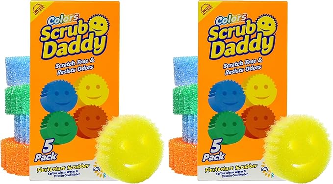 Scrub Daddy Scratch-Free Multipurpose Kitchen Sponges by ScrubDaddy