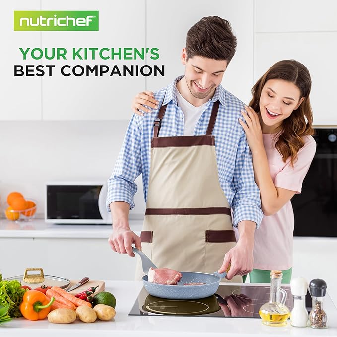 NutriChef 22‑Piece Non‑Stick Ceramic Pots and Pans Set – - Image 9
