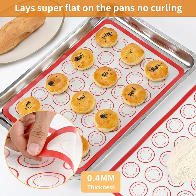 Luckyiren 2-Pack Baking Mat - Image 3