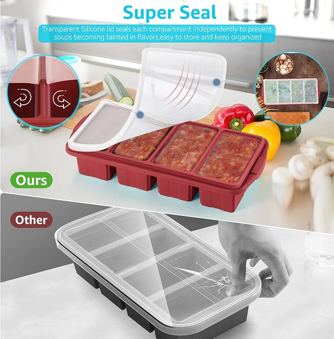 Ztomine Silicone Freezer Tray - Image 5