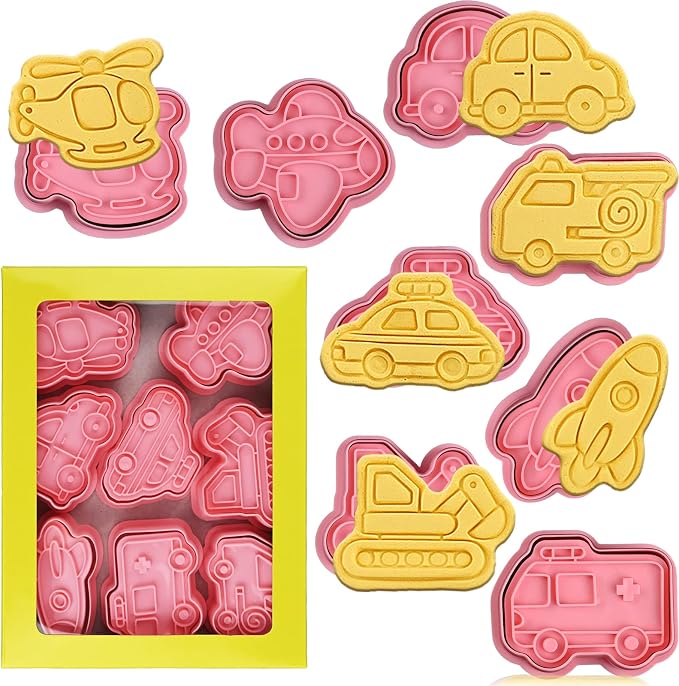 Transportation Vehicle Cookie Cutters by Sakolla
