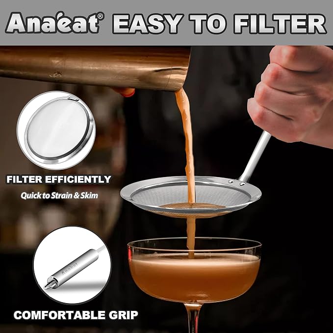 Anaeat Stainless Steel Fat Skimmer Spoon - Image 7
