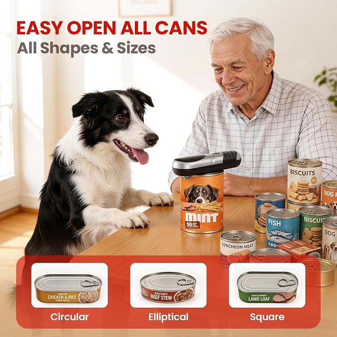 Electric Can Opener One Touch Automatic Can Opener - Image 6
