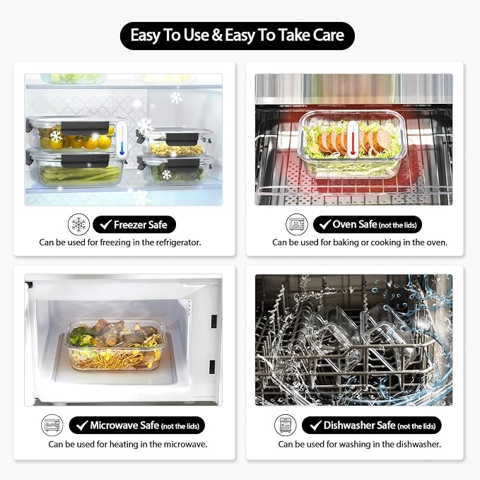 coccot Glass Food Storage Containers - Image 7