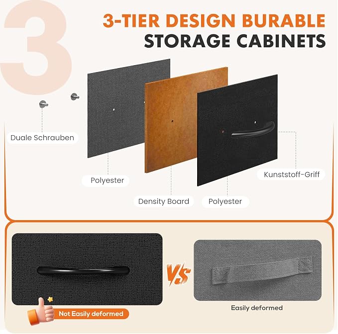 Sweetcrispy 5 Drawer Dresser - Image 6