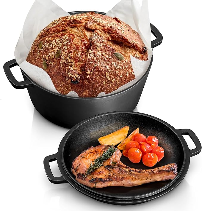 TeamFar Pre-season Cast Iron Dutch Oven by TeamFar