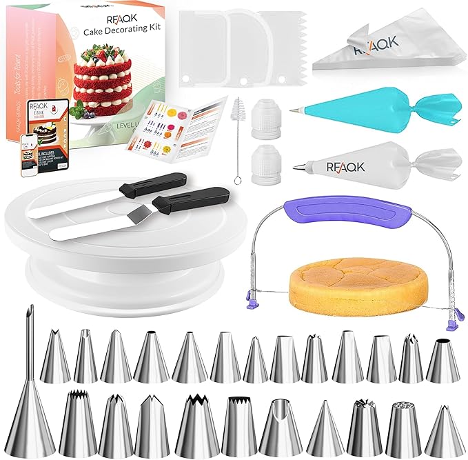 RFAQK 90PCs Cake Decorating Kit by RFAQK