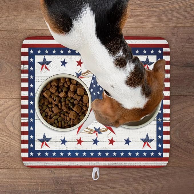 4th of July Patriotic Dish Drying Mat - Image 9