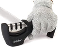 4-in-1 Kitchen Knife Accessories: 3-Stage Knife Sharpener Helps Repair by KITCHELLENCE