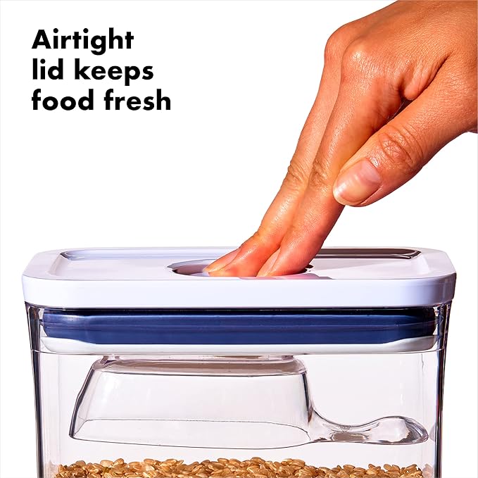 OXO Good Grips Pet Food Container 6.0 Qt | Clear | Airtight Seal | - Image 5