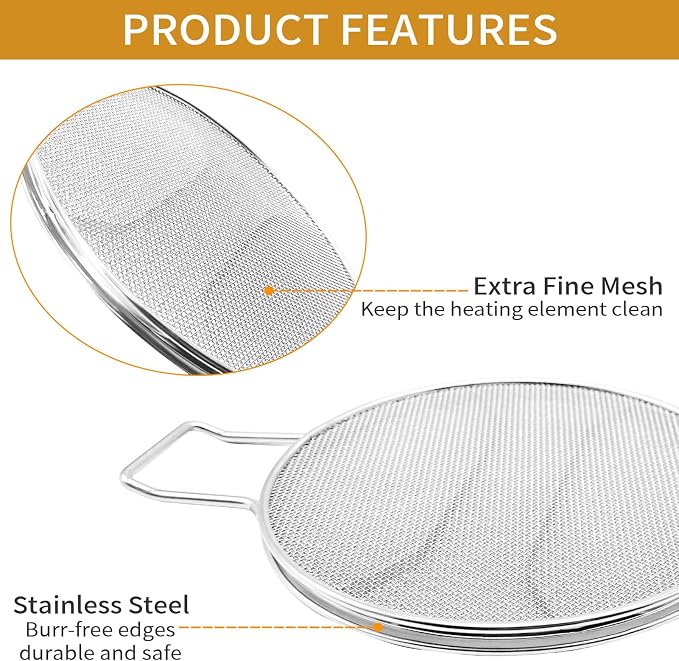 Splatter Shield for Ninja Foodi Smart XL Pro 7-in-1 Indoor Grill, Replacement - Image 4