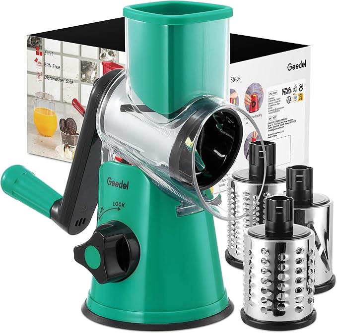 Geedel Rotary Cheese Grater by Geedel