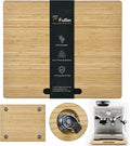 16"W x 13"D Bamboo Appliance Slider Tray for Coffee Maker air fryer