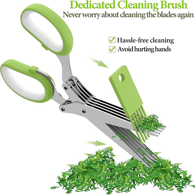 2026 Upgraded Herb Scissors, Effortless Herb Shears Cutter Tool - Image 7