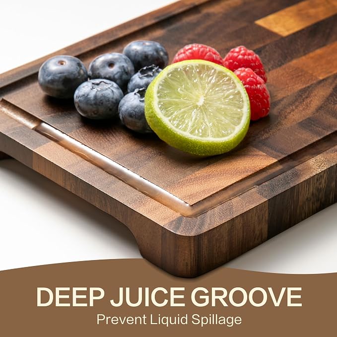 Walnut Wood Cutting Board, Small End Grain Cutting Boards - Image 5