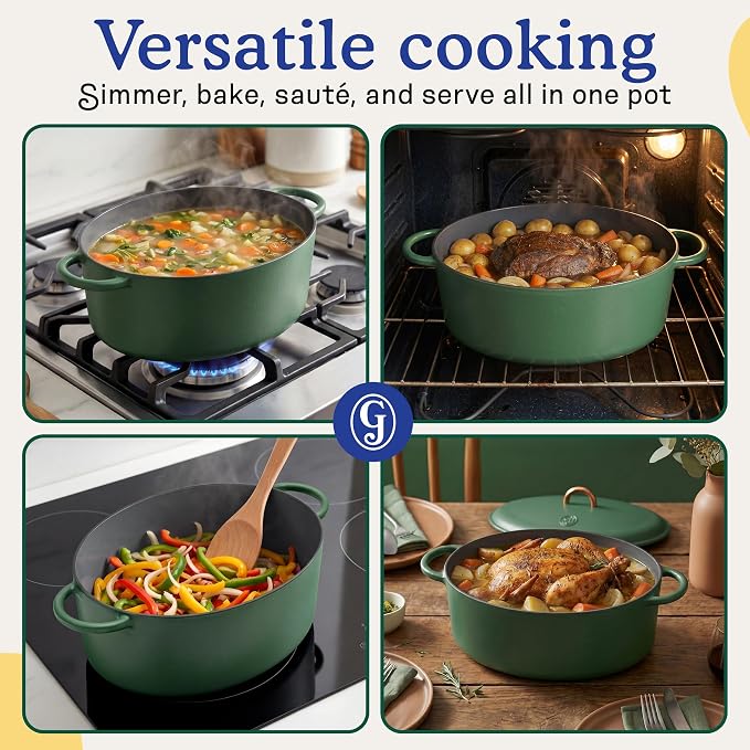 Great Jones Dutchess Cast Iron Dutch Oven Pot - Image 6