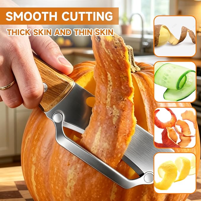 2PCS Multifunctional Vegetable Peeler, Premium Vegetable Peeler - Image 4