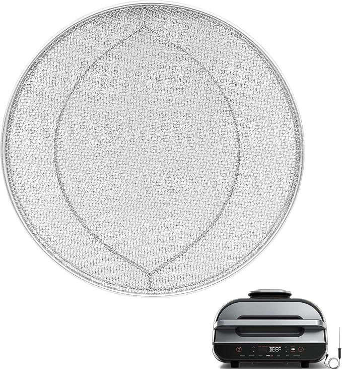 Splatter Shield for Ninja FG551 Foodi Smart XL Grill, Replacement Stainless by Unknown