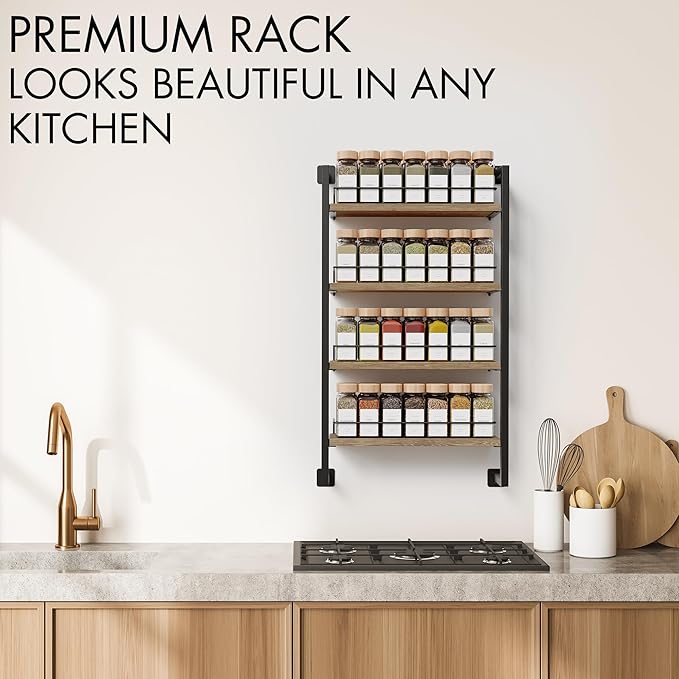 ZICOTO Space Saving Spice Rack Organizer Shelf - Image 3