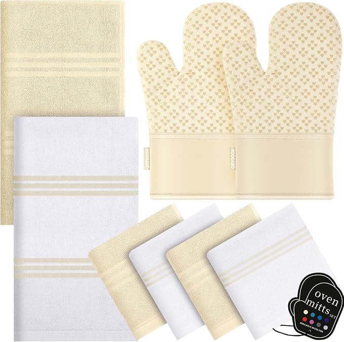 Dish Towels and Dishcloths by QEVOOON