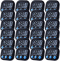 Leumoi 24 Pcs Digital Kitchen Timers Magnetic Back Timers Bulk Large Screen by Leumoi