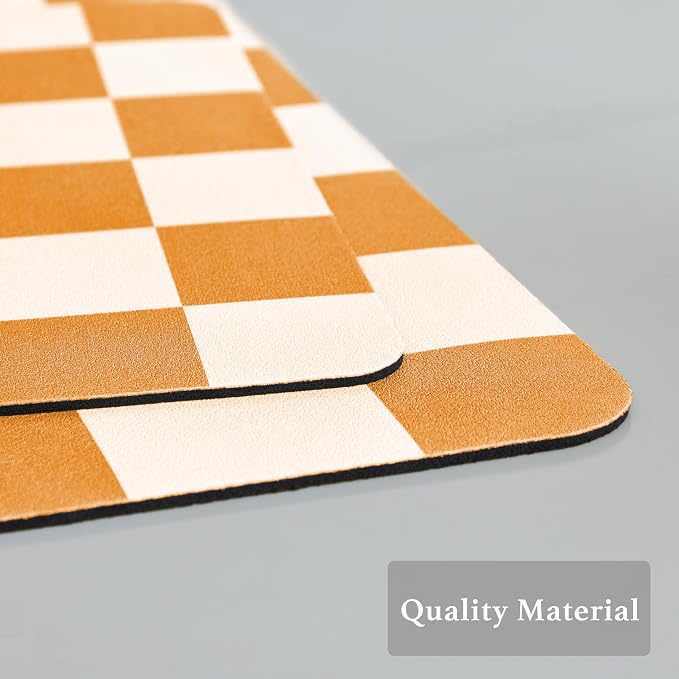 Ohocut Checkered Dish Drying Mat - Image 6