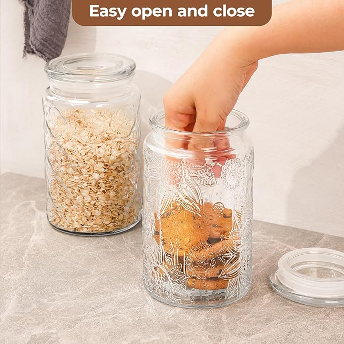 Adodeen 24oz Wide Mouth Mason Jars, Pickle Canning Jars - Image 6