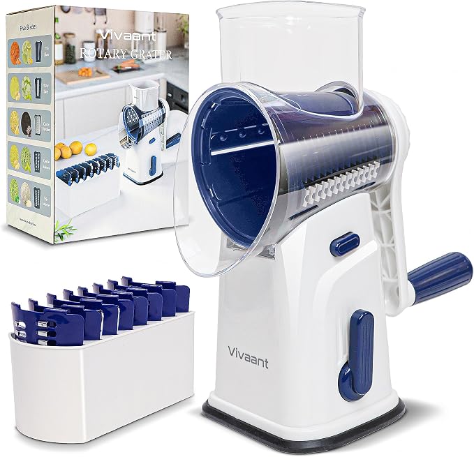 Vivaant Rotary Cheese Grater by Vivaant