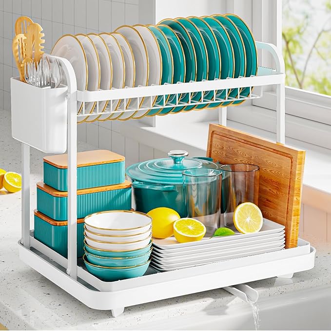 Sakugi 2-Tier Dish Drying Rack by Sakugi