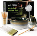Matcha Whisk Set, Ceramic Matcha Kit Desert Style, Matcha Whisk and Bowl by GBBGhome