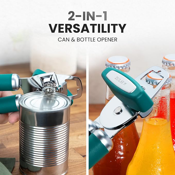 Zulay Kitchen Heavy Duty Stainless Steel Can Opener Manual - Image 7