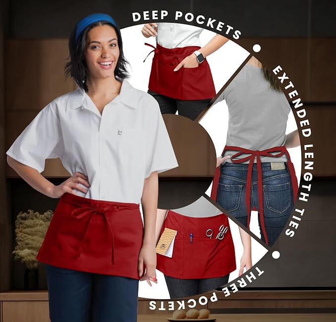 Avalon Kitchen Server Aprons - Image 3
