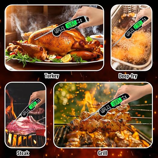 Stocking Stuffers for Men Women Adults: Meat Thermometer Digital, Instant Read - Image 3