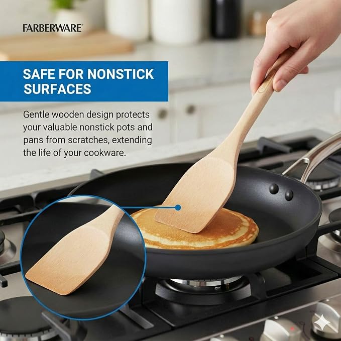 Farberware Beechwood Turner Spatula - Image 4